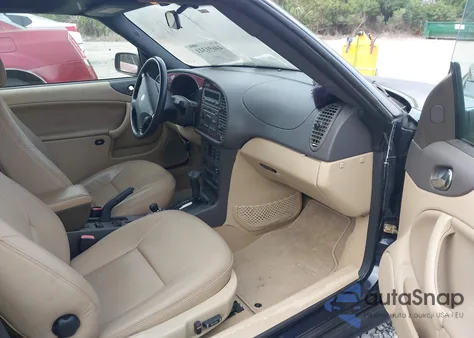 2003 Saab 9-3 Se из США, поврежденный, VIN YS3DF78K037002494